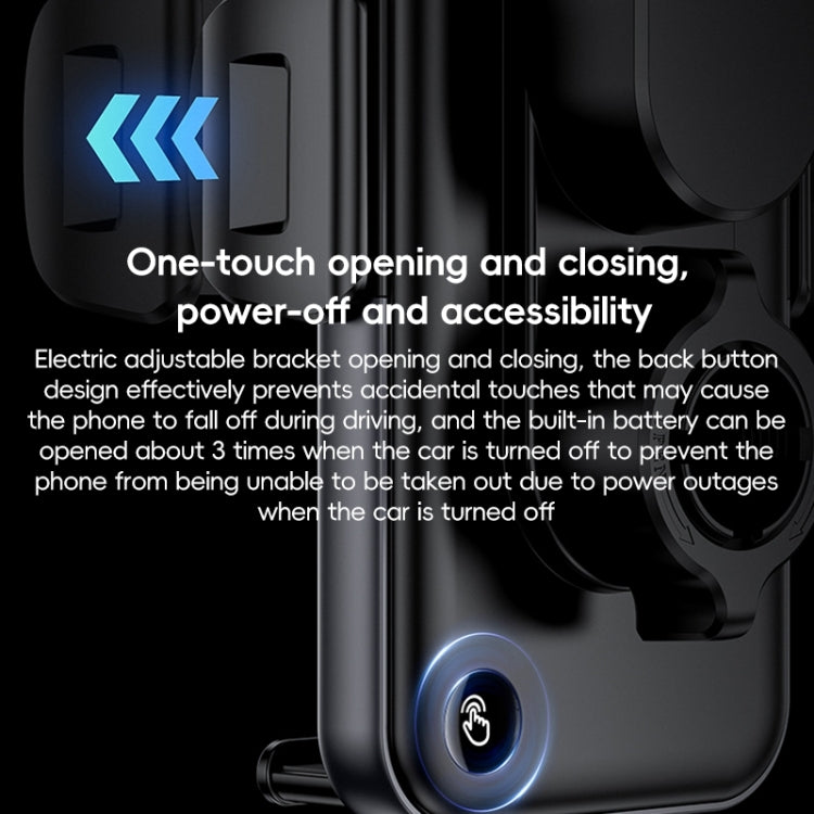 Yesido C307 15W Suction Cup Car Wireless Charging Holder(Black) - free shipping - PMC TechLife - Order now!