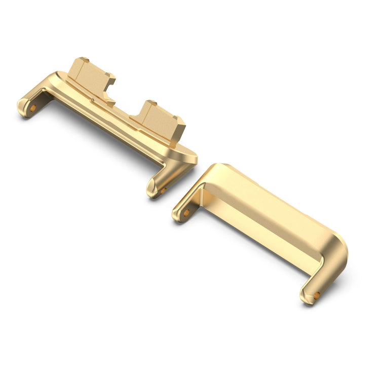 For Huawei Band 10 / 9 / 8 1 Pair Stainless Steel Metal Watch Band Connector(Gold) - free shipping - PMc TechLife - Order now!