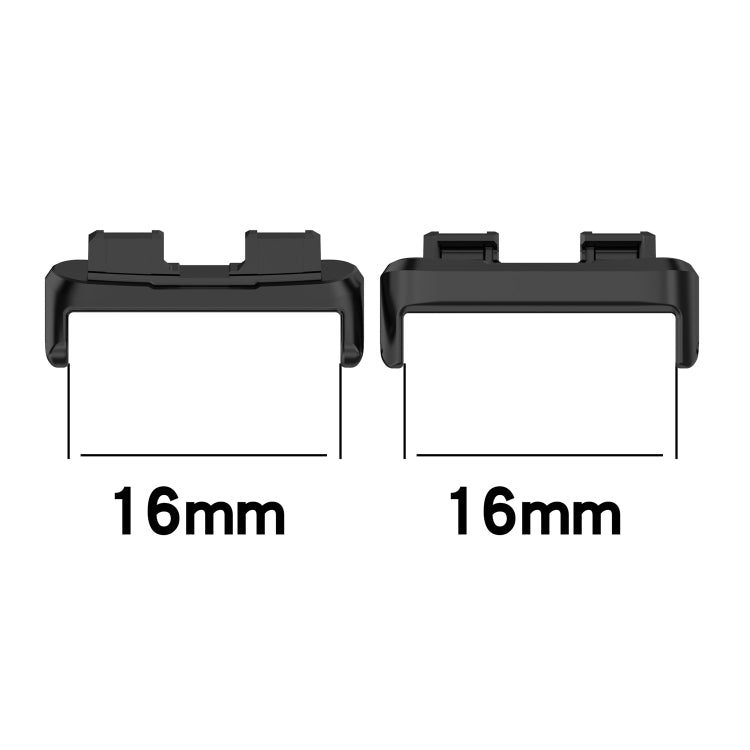 For Huawei Band 10 / 9 / 8 1 Pair Stainless Steel Metal Watch Band Connector(Gold) - free shipping - PMc TechLife - Order now!