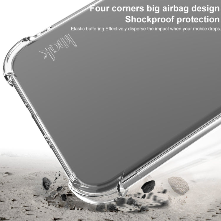 For iPhone 16e imak Shockproof Airbag TPU Phone Case(Transparent) - iPhone 16e Cases by imak | Online Shopping South Africa | PMC TechLife | Buy Now Pay Later Mobicred