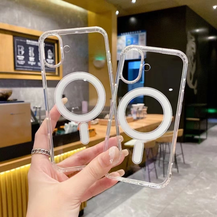For iPhone 17 Pro Large Hole Camera MagSafe Magnetic Clear Acrylic TPU Case(Transparent) - free shipping - PMc TechLife - Order now!