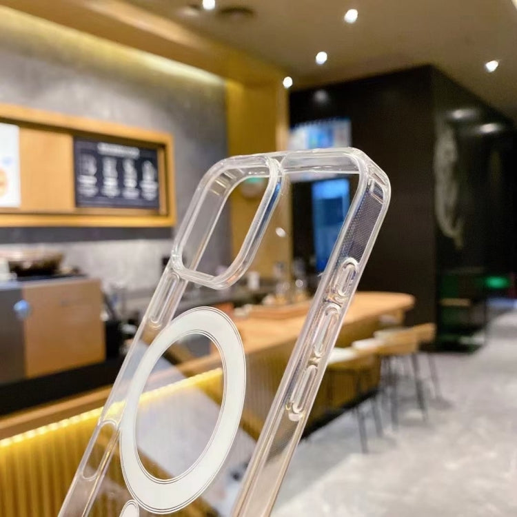 For iPhone 17 Pro Max Large Hole Camera MagSafe Magnetic Clear Acrylic TPU Case(Transparent) - free shipping - PMc TechLife - Order now!