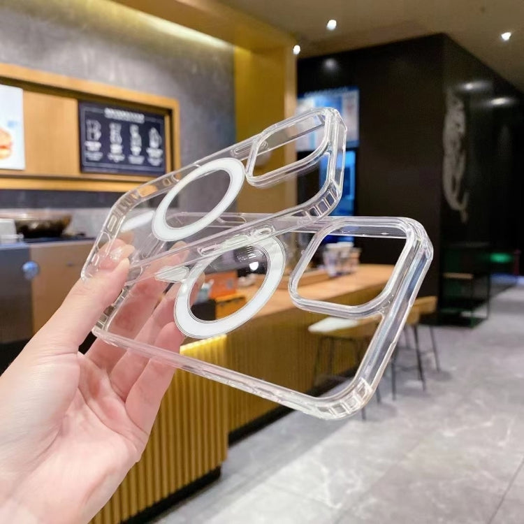 For iPhone 17 Air Large Hole Camera MagSafe Magnetic Clear Acrylic TPU Case(Transparent) - free shipping - PMc TechLife - Order now!