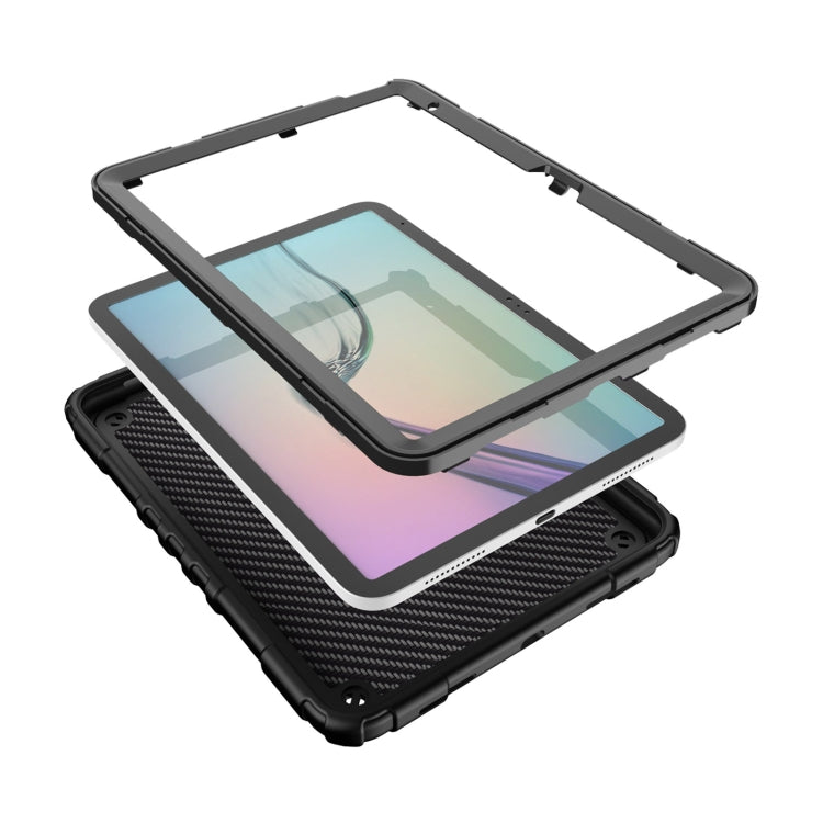 For iPad Air 11 2025 / 2024 Spider Turntable Handle Stress Relief Tablet Case(Black) - free shipping - PMC TechLife - Order now!