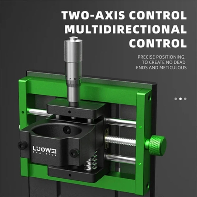 Luowei LW-305 Dual Axis Multifunctional Screen IC and Camera Outer Iron Ring Grinding Platform - free shipping - PMC TechLife - Order now!