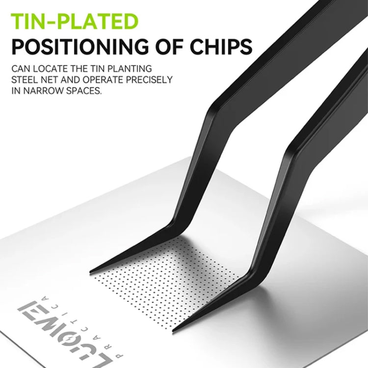 Luowei IS-20 High Precision Flying Line Tin Planting Tweezers - Tweezers by LUOWEI | Online Shopping South Africa | PMC TechLife | Buy Now Pay Later Mobicred