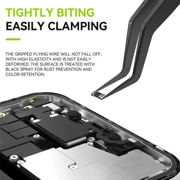 Luowei IS-20 High Precision Flying Line Tin Planting Tweezers - Tweezers by LUOWEI | Online Shopping South Africa | PMC TechLife | Buy Now Pay Later Mobicred