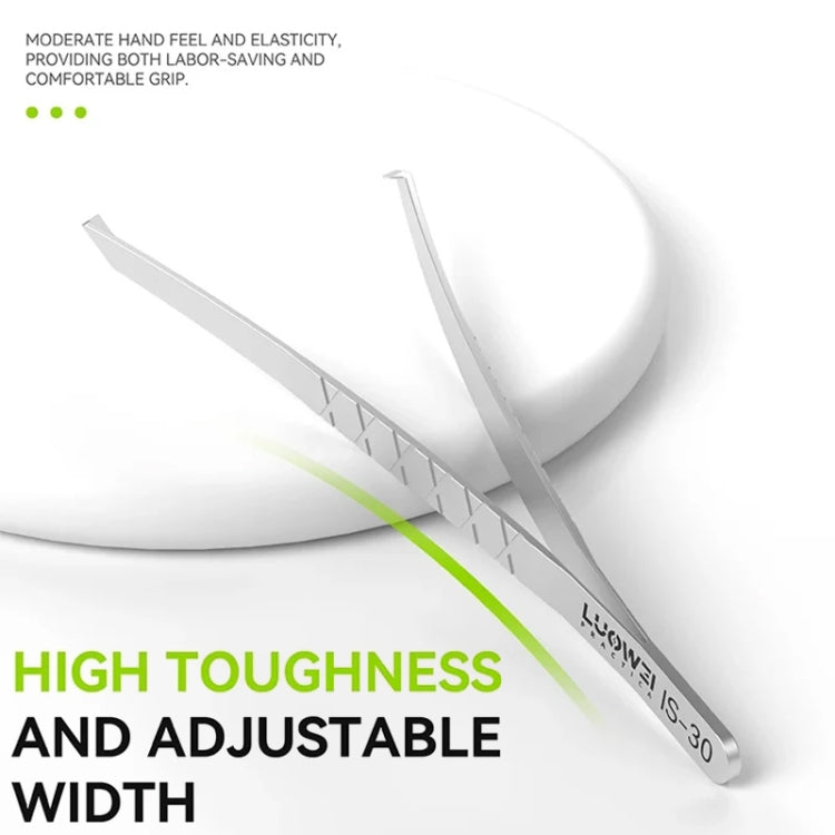 Luowei IS-30 Anti-slip Motherboard Layered Tweezers - free shipping - PMC TechLife - Order now!