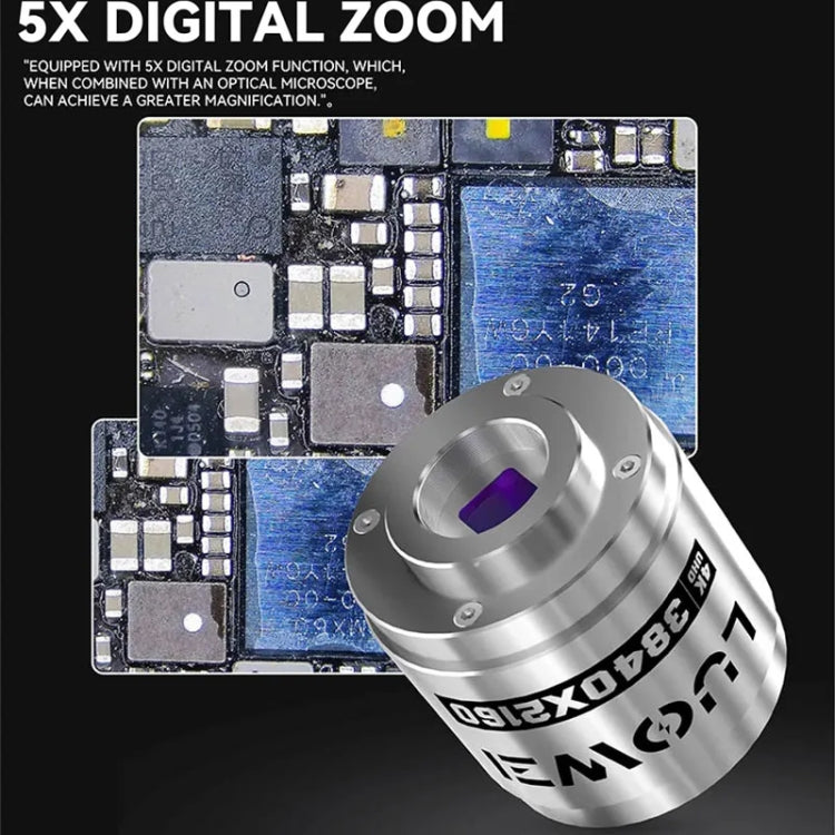 Luowei LW-GK40 UHD 4K Microscope Camera with 5X Digital Zoom / Custom Storage - free shipping - PMC TechLife - Order now!