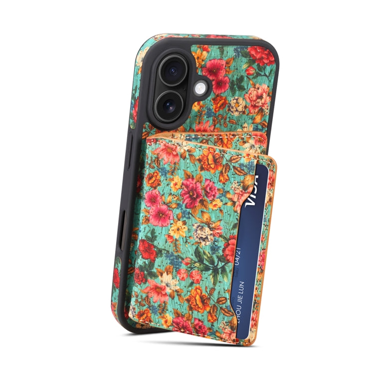 For iPhone 16 Plus MagSafe Detachable Card Slot Holder Phone Case(Blue) - iPhone 16 Plus Cases by PMC TechLife | Online Shopping South Africa | PMC TechLife | Buy Now Pay Later Mobicred