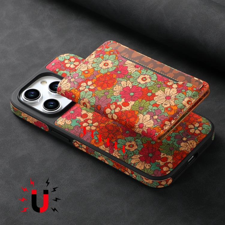 For iPhone 16 Pro MagSafe Detachable Card Slot Holder Phone Case(Red) - free shipping - PMC TechLife - Order now!