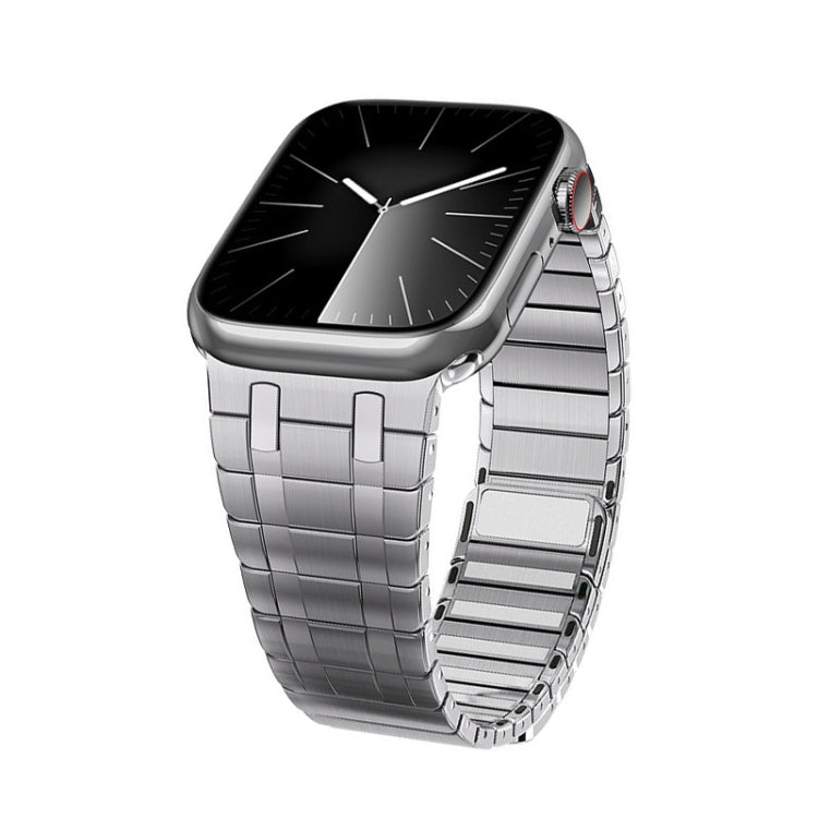 For Apple Watch Series 8 45mm Magnetic Stainless Steel Watch Band(Silver) - free shipping - PMc TechLife - Order now!