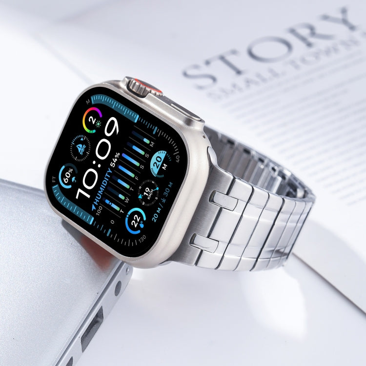 For Apple Watch Series 3 42mm Magnetic Stainless Steel Watch Band(Silver) - free shipping - PMc TechLife - Order now!