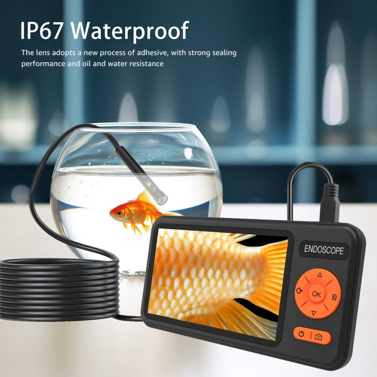 T29 5 inch IPS Screen 7.9mm Triple Lens IP67 Waterproof Industrial Endoscope With Bracket, Length:2m -  by PMC TechLife | Online Shopping South Africa | PMC TechLife | Buy Now Pay Later Mobicred