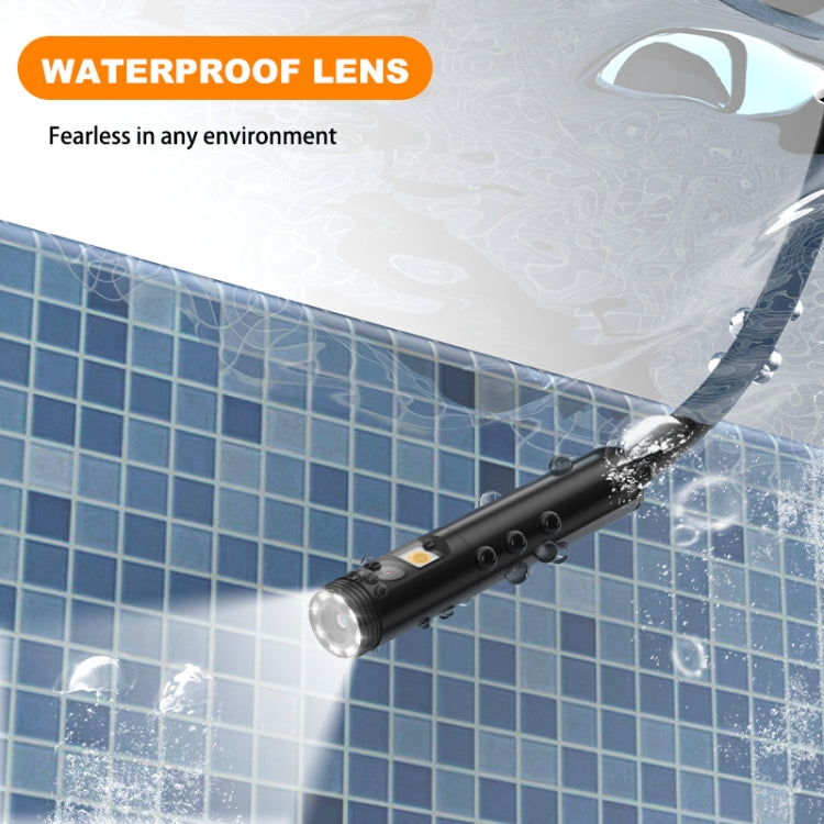 Y15 7.9mm Triple Camera WiFi Connected Hard Cable HD Industrial Endoscope, Length:1m(Black) -  by PMC TechLife | Online Shopping South Africa | PMC TechLife | Buy Now Pay Later Mobicred