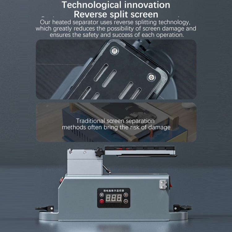 TBK 988X Thermostatic Heating Screen Separator, Plug:US Plug - free shipping - PMC TechLife - Order now!