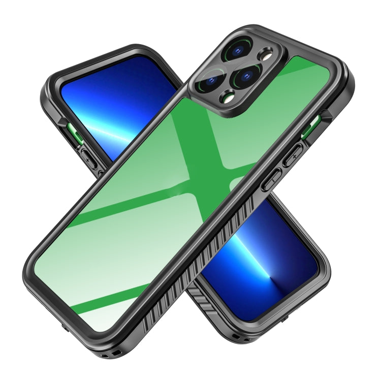 For iPhone 14 Pro Max RedPepper Shockproof IP68 Waterproof PC + TPU Protective Case(Black) - free shipping - PMc TechLife - Order now!