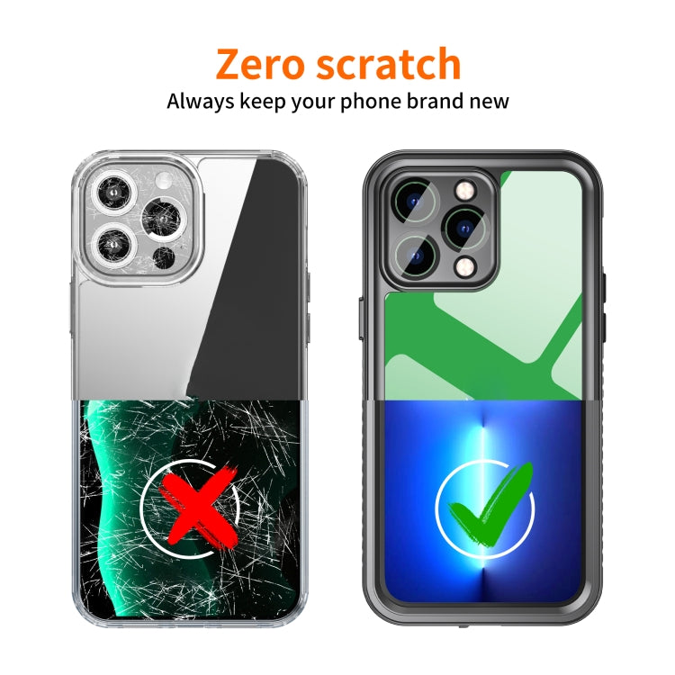 For iPhone 14 Pro Max RedPepper Shockproof IP68 Waterproof PC + TPU Protective Case(Black) - free shipping - PMc TechLife - Order now!