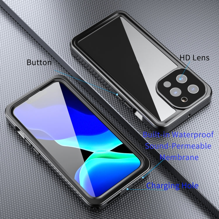 For iPhone 13 Pro RedPepper Shockproof IP68 Waterproof PC + TPU Protective Case(Black) - free shipping - PMc TechLife - Order now!