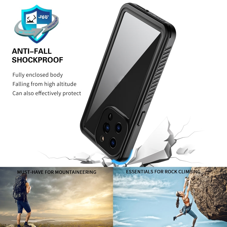 For iPhone 13 Pro RedPepper Shockproof IP68 Waterproof PC + TPU Protective Case(Black) - free shipping - PMc TechLife - Order now!