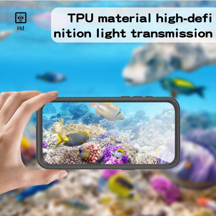 For iPhone 15 Pro RedPepper Shockproof IP68 Waterproof PC + TPU Protective Case(Black) - free shipping - PMC Jewellery - Order now!