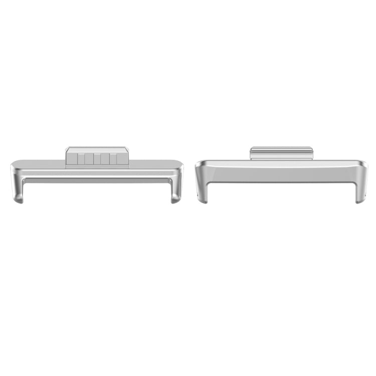 For Huawei Watch Fit3 20mm 1 Pair Zinc Alloy Metal Watch Band Connector(Silver) - free shipping - PMc TechLife - Order now!