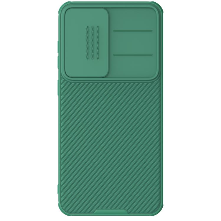 For Samsung Galaxy S25+ 5G NILLKIN Black Mirror Pro Series Camshield PC Phone Case(Green) - Galaxy S25+ 5G Cases by NILLKIN | Online Shopping South Africa | PMc TechLife | Buy Now Pay Later Mobicred