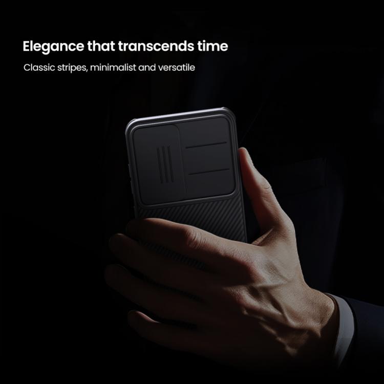 For Samsung Galaxy S25+ 5G NILLKIN Black Mirror Pro Series Camshield PC Phone Case(Green) - Galaxy S25+ 5G Cases by NILLKIN | Online Shopping South Africa | PMc TechLife | Buy Now Pay Later Mobicred