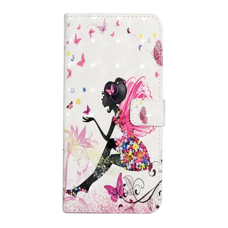 For Samsung Galaxy S25 5G Oil Embossed 3D Drawing Leather Phone Case(Flower Fairy) - Galaxy S25 5G Cases by PMC TechLife | Online Shopping South Africa | PMC TechLife | Buy Now Pay Later Mobicred