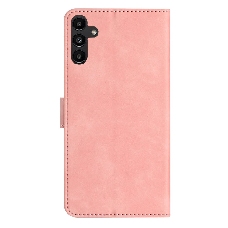 For Samsung Galaxy S25+ 5G Seven Butterflies Embossed Leather Phone Case(Pink) - Galaxy S25+ 5G Cases by PMC Jewellery | Online Shopping South Africa | PMC Jewellery | Buy Now Pay Later Mobicred