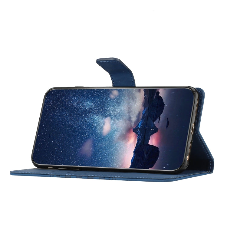 For Samsung Galaxy S25 5G Diamond Embossed Skin Feel Leather Phone Case(Dark Blue) - free shipping - PMC Jewellery - Order now!
