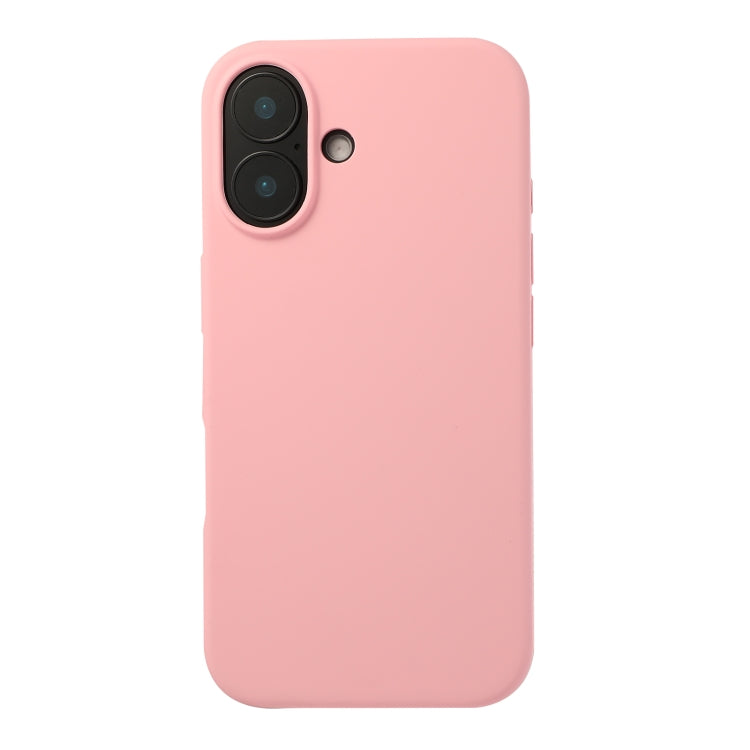 For iPhone 16 Liquid Silicone Phone Case(Cherry Blossom Pink) - free shipping - PMC TechLife - Order now!