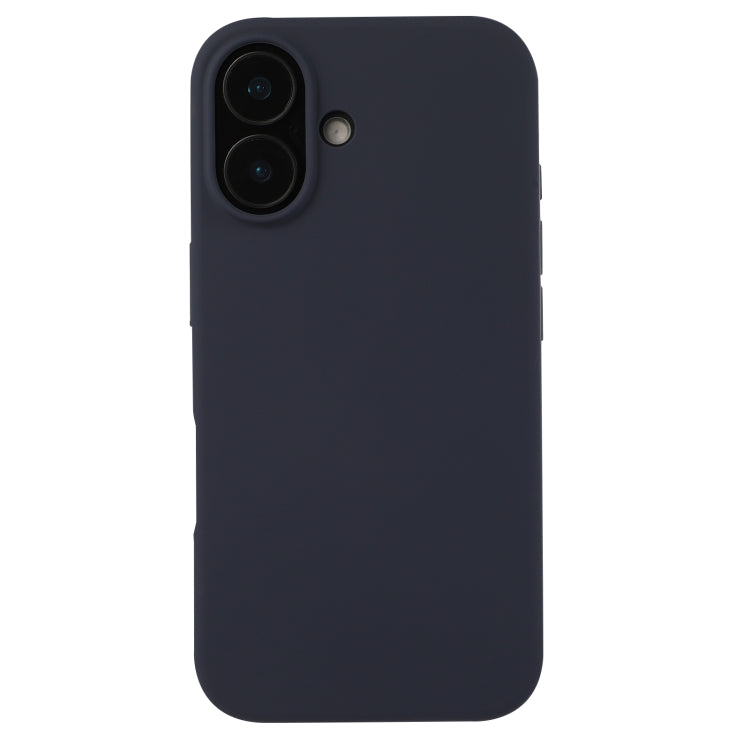 For iPhone 16 Plus Liquid Silicone Phone Case(Midnight Blue) - iPhone 16 Plus Cases by PMC TechLife | Online Shopping South Africa | PMC TechLife | Buy Now Pay Later Mobicred