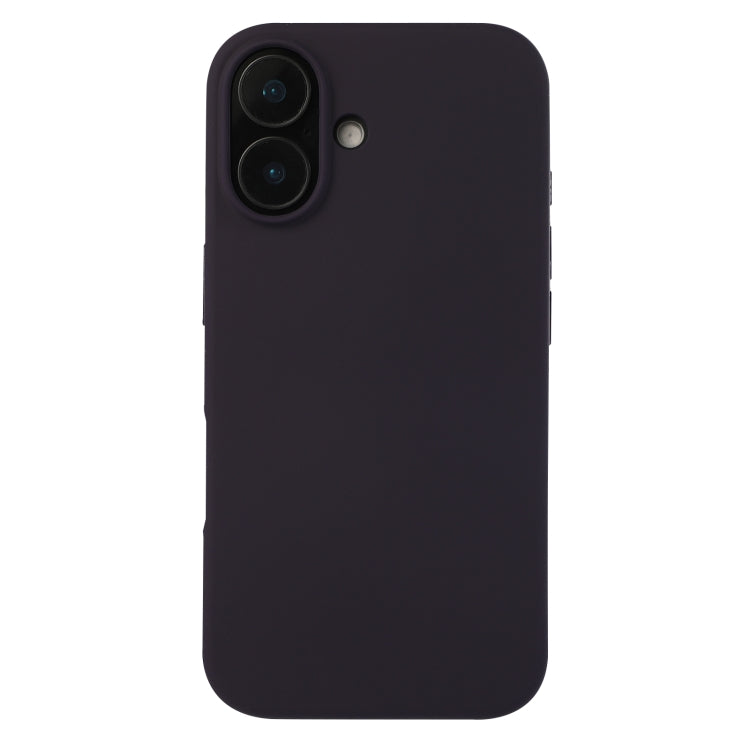 For iPhone 16 Plus Liquid Silicone Phone Case(Berry Purple) - iPhone 16 Plus Cases by PMC TechLife | Online Shopping South Africa | PMC TechLife | Buy Now Pay Later Mobicred