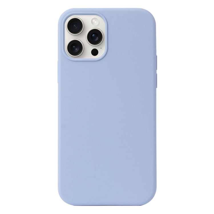 For iPhone 16 Pro Max Liquid Silicone Phone Case(Lilac Purple) - iPhone 16 Pro Max Cases by PMC TechLife | Online Shopping South Africa | PMC TechLife | Buy Now Pay Later Mobicred