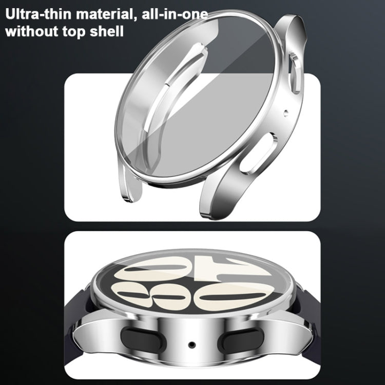 For Samsung Galaxy Watch FE 40mm Full Coverage Electroplated TPU Watch Protective Case(Black) - Watch Cases by PMC TechLife | Online Shopping South Africa | PMC TechLife | Buy Now Pay Later Mobicred