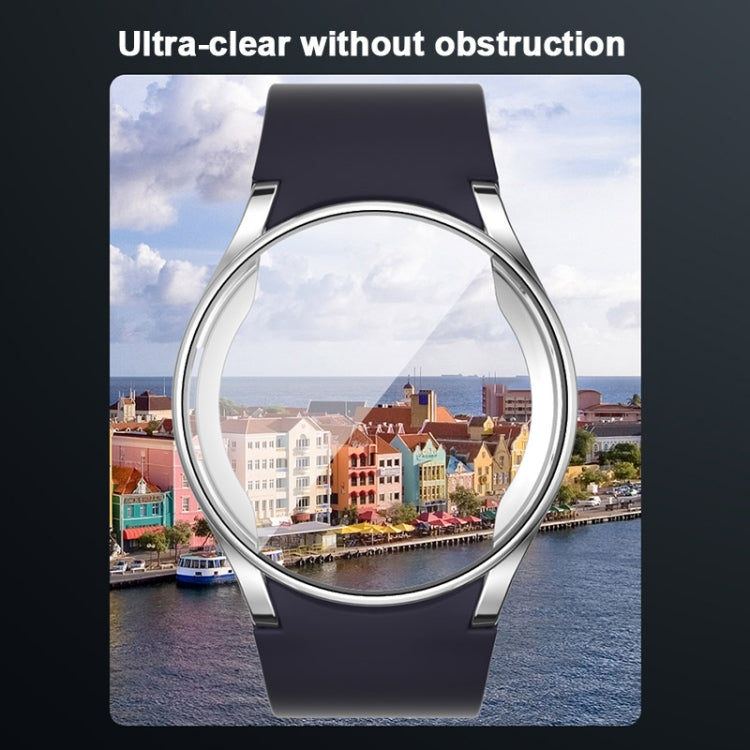 For Samsung Galaxy Watch FE 40mm Full Coverage Electroplated TPU Watch Protective Case(Black) - Watch Cases by PMC TechLife | Online Shopping South Africa | PMC TechLife | Buy Now Pay Later Mobicred