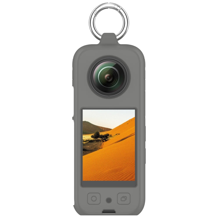 For Insta360 X3 Portable Silicone Protective Case(Dark Grey) - free shipping - PMC TechLife - Order now!