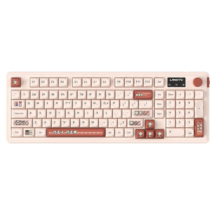 LANGTU L98 Wired RGB Gaming Keyboard(Pink) - free shipping - PMC Jewellery - Order now!