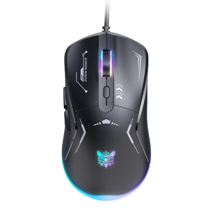 ONIKUMA CW917 RGB 3600DPI Wired Mouse(Black) - Wired Mice by ONIKUMA | Online Shopping South Africa | PMC TechLife | Buy Now Pay Later Mobicred