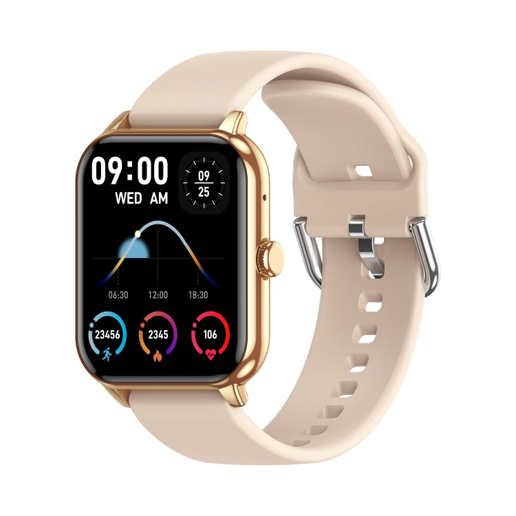 CY13 1.9 inch IPS Square Screen Smart Watch Supports Bluetooth Calls / Health Monitoring(Gold) - Smart Watches by PMC TechLife | Online Shopping South Africa | PMC TechLife | Buy Now Pay Later Mobicred