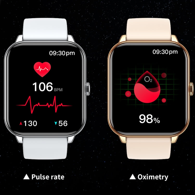 CY13 1.9 inch IPS Square Screen Smart Watch Supports Bluetooth Calls / Health Monitoring(Gold) - Smart Watches by PMC TechLife | Online Shopping South Africa | PMC TechLife | Buy Now Pay Later Mobicred