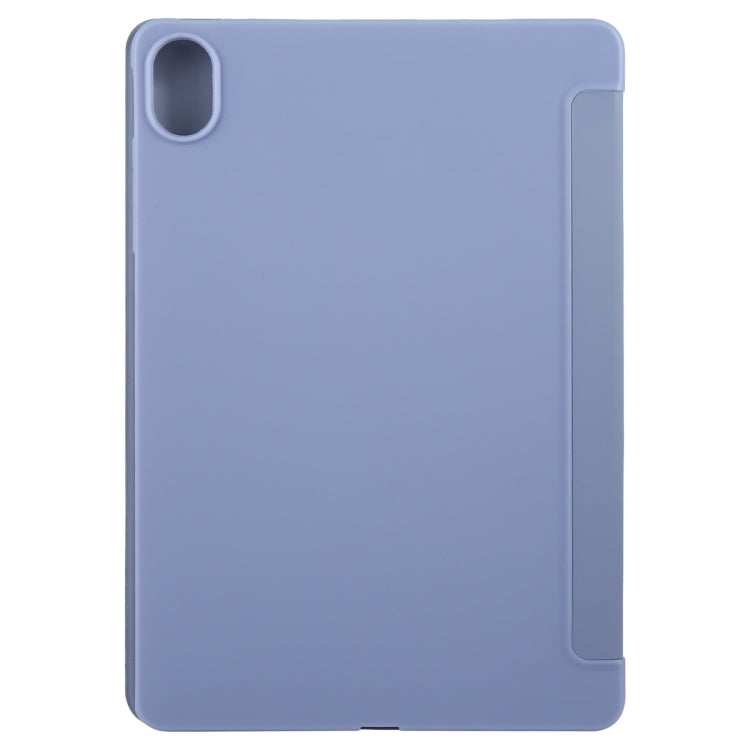 For Huawei MatePad 11.5 S GEBEI 3-folding Holder Shockproof Flip Leather Tablet Case(Purple) - free shipping - PMc TechLife - Order now!