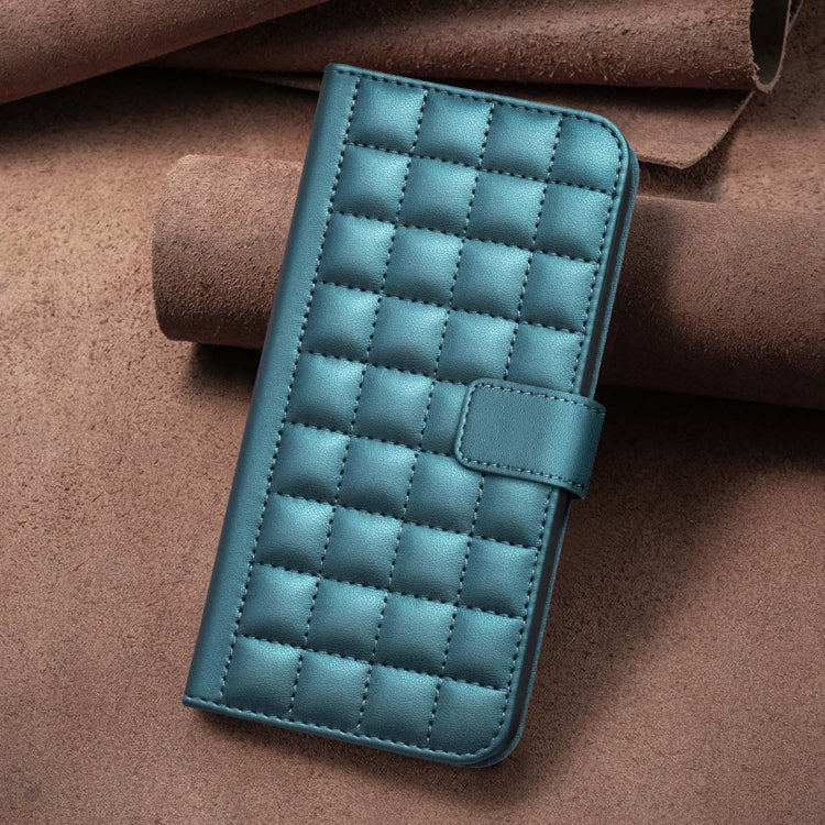 For Google Pixel 9 Pro Square Texture Leather Phone Case(Green) - Google Cases by PMC TechLife | Online Shopping South Africa | PMC TechLife | Buy Now Pay Later Mobicred