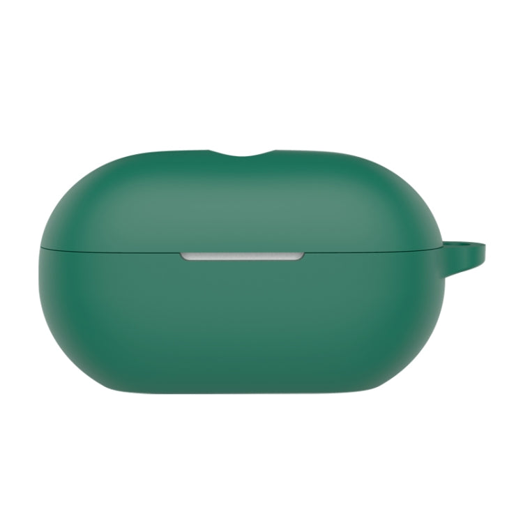 For Beats Solo Buds Wireless Earphones Silicone Protective Case with Hole(Dark Green) - Other Case by PMC Jewellery | Online Shopping South Africa | PMC Jewellery | Buy Now Pay Later Mobicred