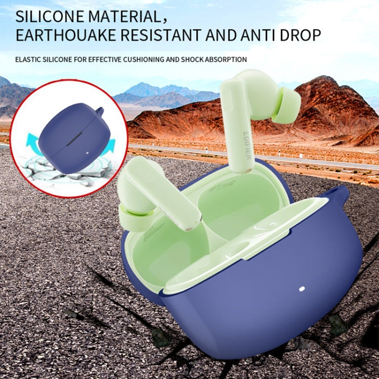 For EDIFIER Lolli Pro 3 Wireless Earphones Silicone Protective Case(Red) - free shipping - PMC Jewellery - Order now!