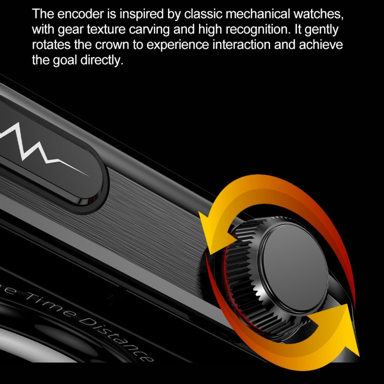 TK16 2.04 inch LCD Screen Steel Strap Smart Watch Supports Health Monitoring(Black) - Smart Watches by PMC TechLife | Online Shopping South Africa | PMC TechLife | Buy Now Pay Later Mobicred