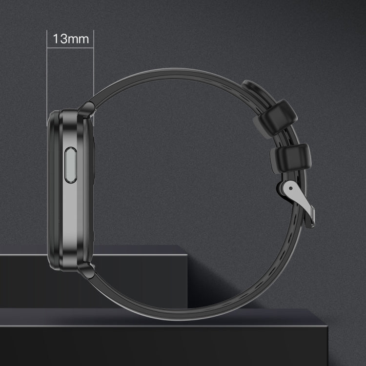 X9 1.85 inch Square Screen 2 in 1 Bluetooth Earphone Smart Watch(Gold Pink) - Smart Watches by PMC TechLife | Online Shopping South Africa | PMC TechLife | Buy Now Pay Later Mobicred