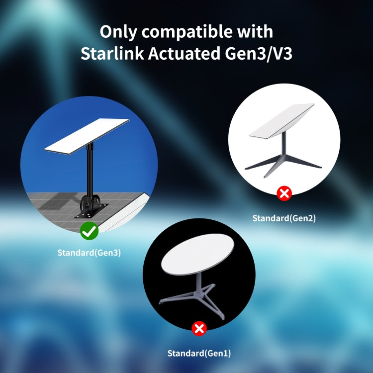 Satellite Dedicated Ethernet Cable for Starlink Actuated Gen 3, Length:9.2m - Lan Cable and Tools by PMC Jewellery | Online Shopping South Africa | PMC Jewellery | Buy Now Pay Later Mobicred