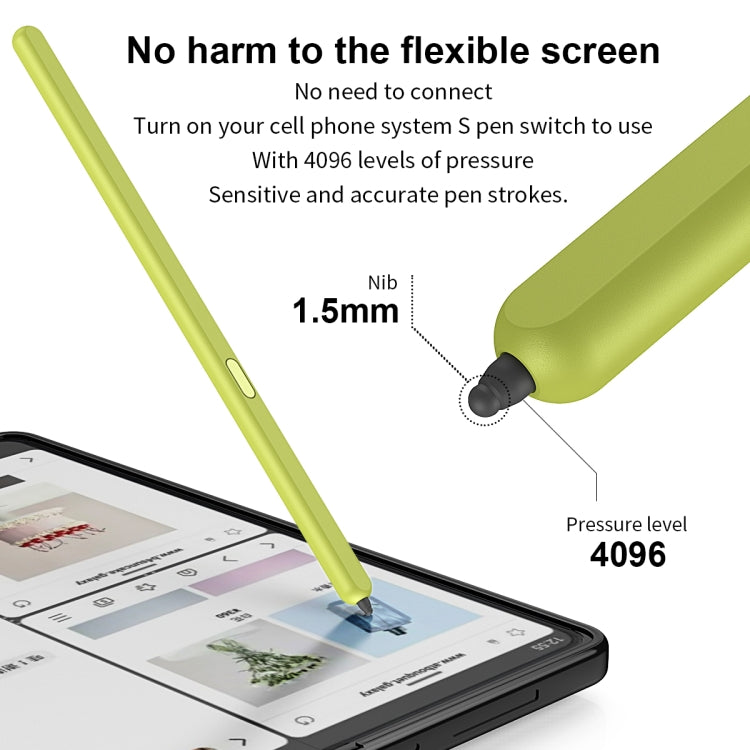 For Samsung Galaxy Z Fold5 Special Electromagnetic Stylus Pen(Green) - Stylus Pen by PMC TechLife | Online Shopping South Africa | PMC TechLife | Buy Now Pay Later Mobicred